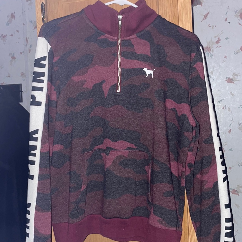 Pink VS (Victoria secret) Large pullover